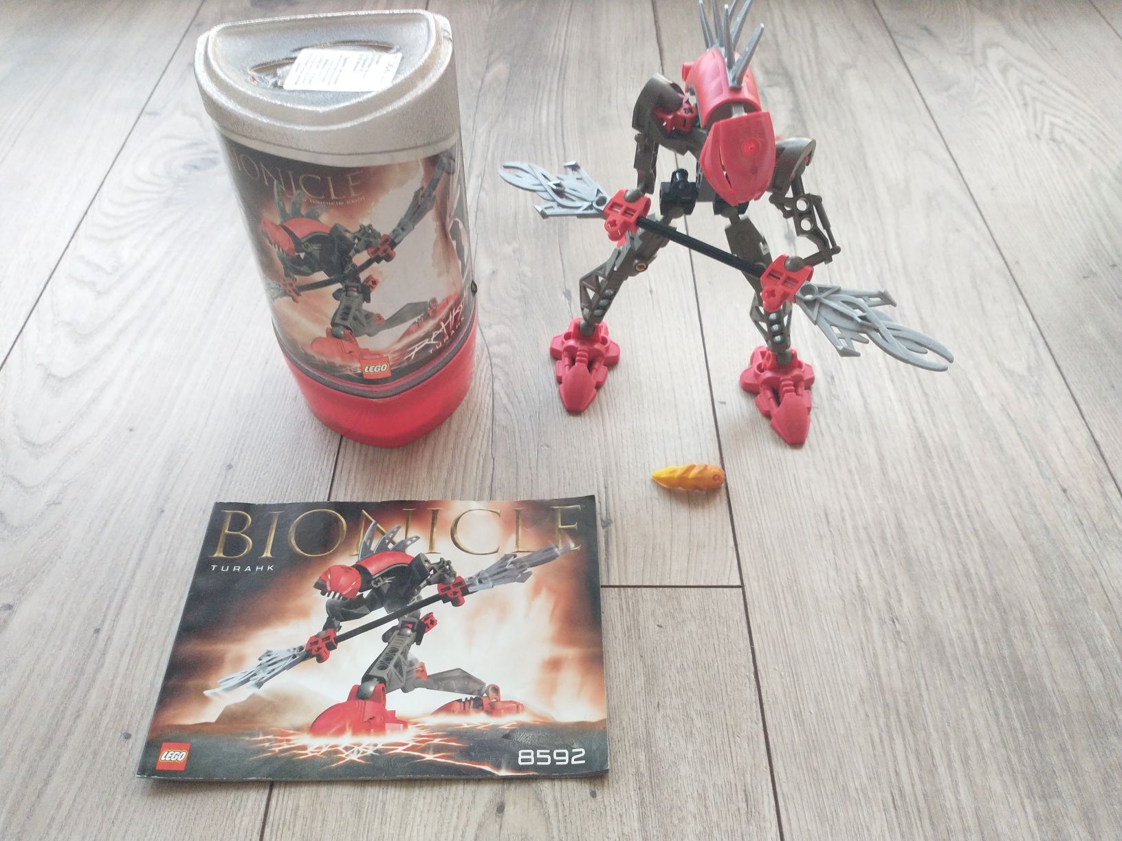 LEGO Bionicle 8592 Rahkshi Turahk + pudełko + instrukcja