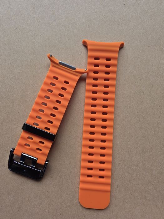 Nowy pasek do Samsung Watch Smartwatch Ultra - orange pomarańczowy
