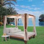 Executo Cama Balinesa em Deck