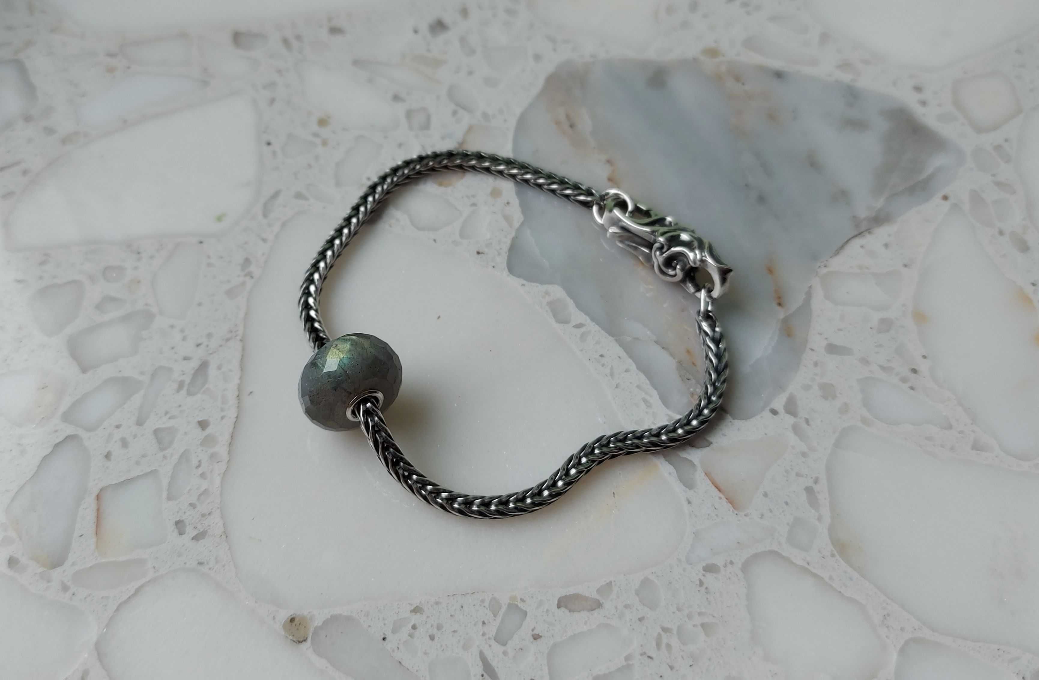 Trollbeads Labradorite Labradoryt Charms 1 (Nowy)