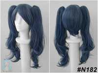 Saiko Yonebayashi Tokyo Ghoul Niebieska peruka z kitkami cosplay wig
