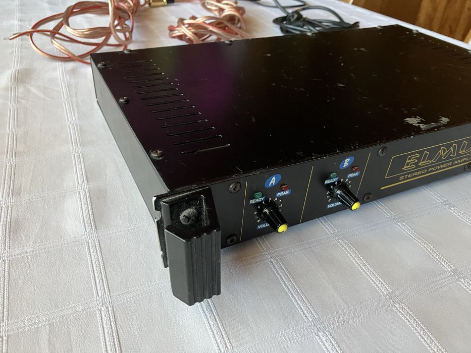 Wzmacniacz koncowka mocy elmuz glosniki kolumny