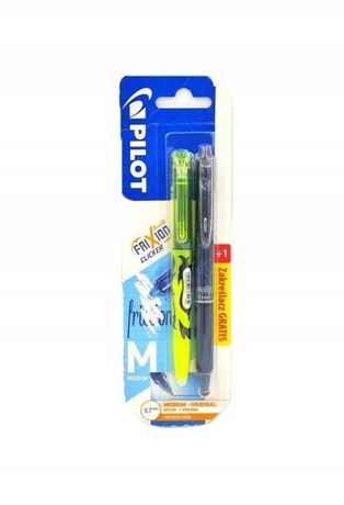 Ручка Pilot FriXion Ball Clicker+FriXion Light Highlighter в подарок!
