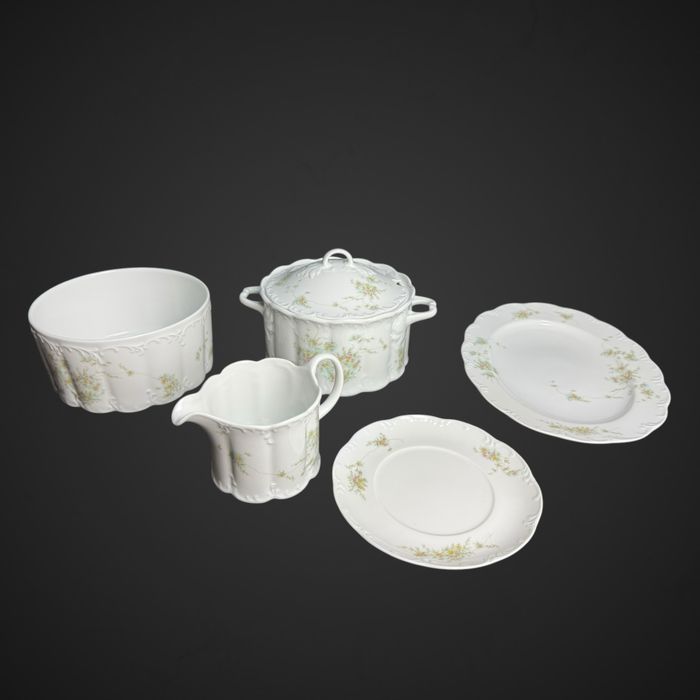 Serwis obiadowy Rosenthal Monbijou grune ranke kwiaty B5/050306