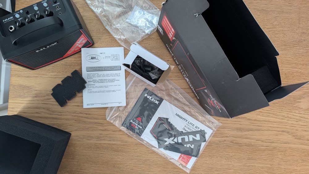 NUX MIGHTY LITE BT MKII Combo gitarowe 3W bluetooth rewelacja