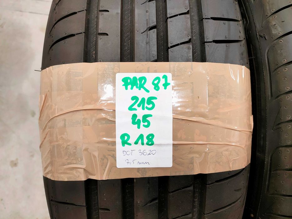 2x opona Goodyear Eagle F1 Asymmetric 3 215/45/18  PAR 87