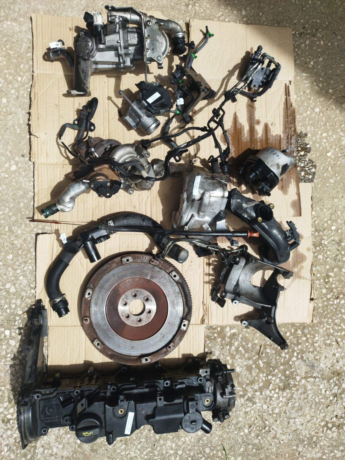Peças de motor Peugeot/Citröen 9h06 (Várias excepto cambota e bloco)