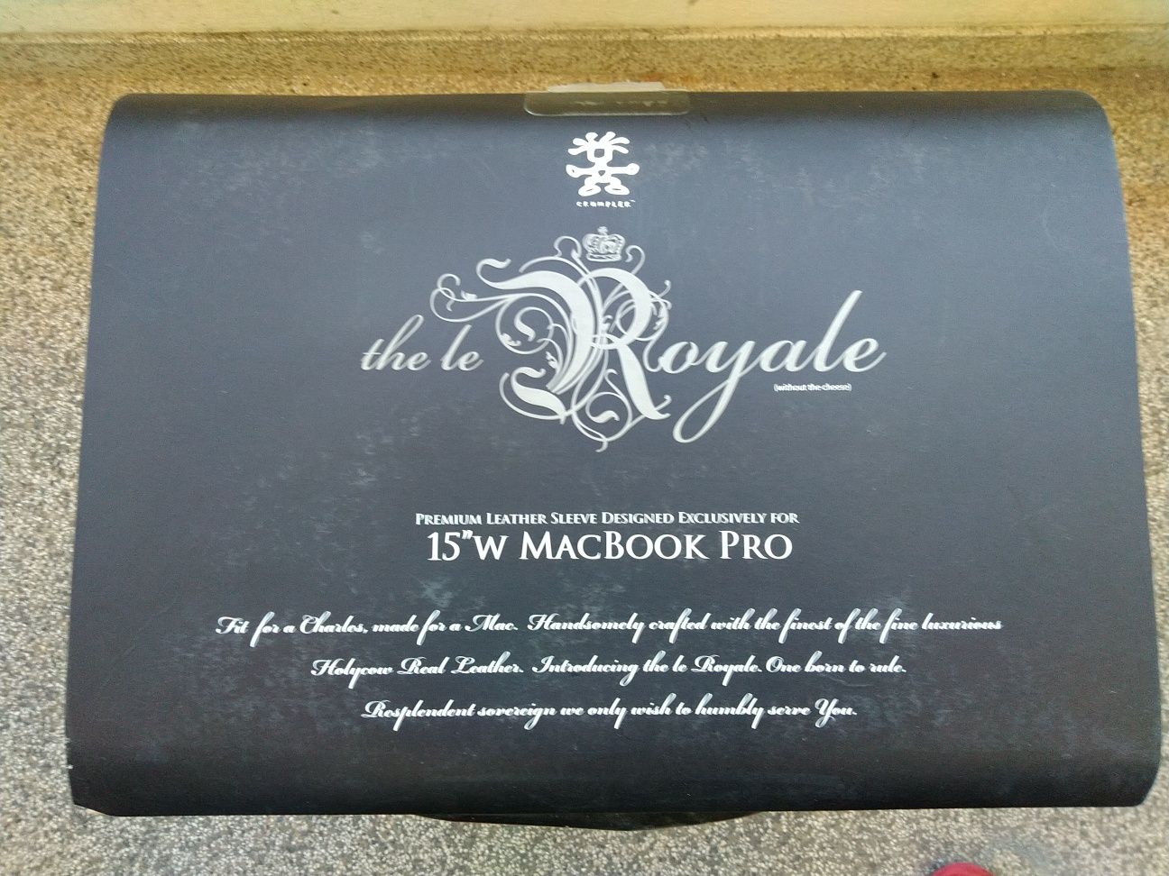 Capa couro MacBooks 15"