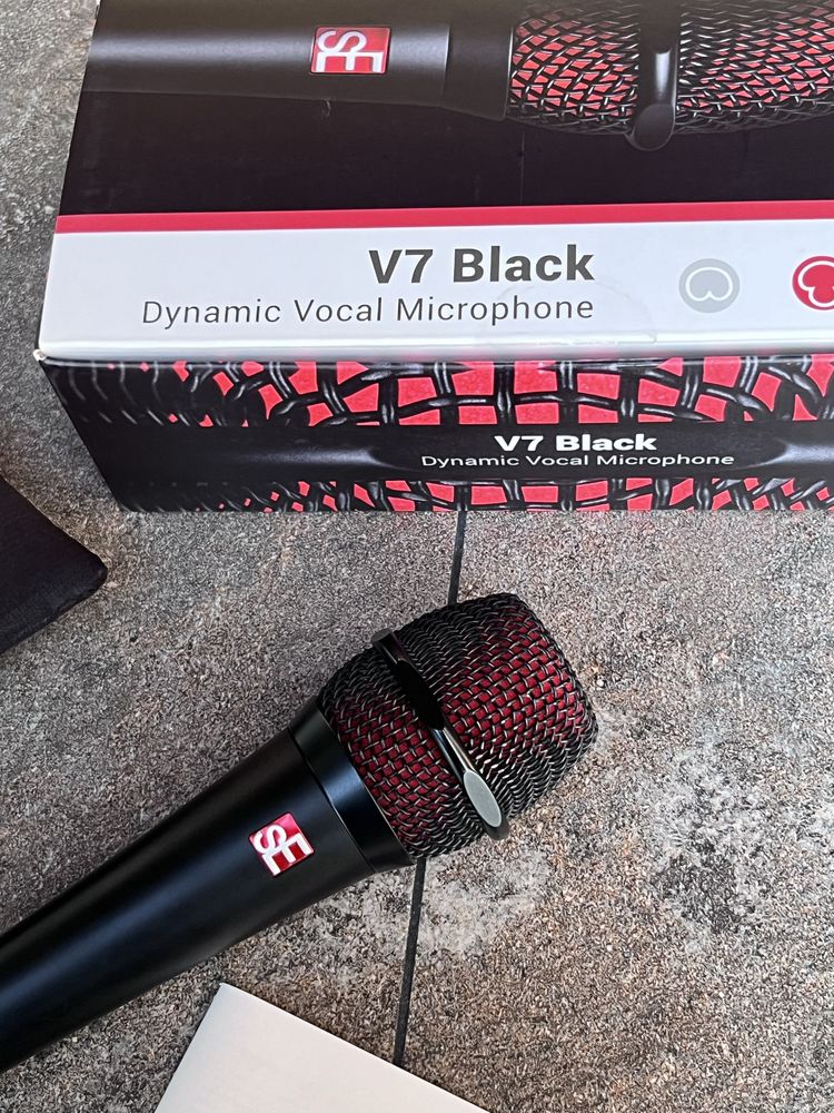 SE V7 black суперкардіоїдний вокальний мікрофон