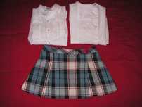 Camisa / Blusa T-4/5 e Saia Lanidor T -2/3 ( Estado Novo )