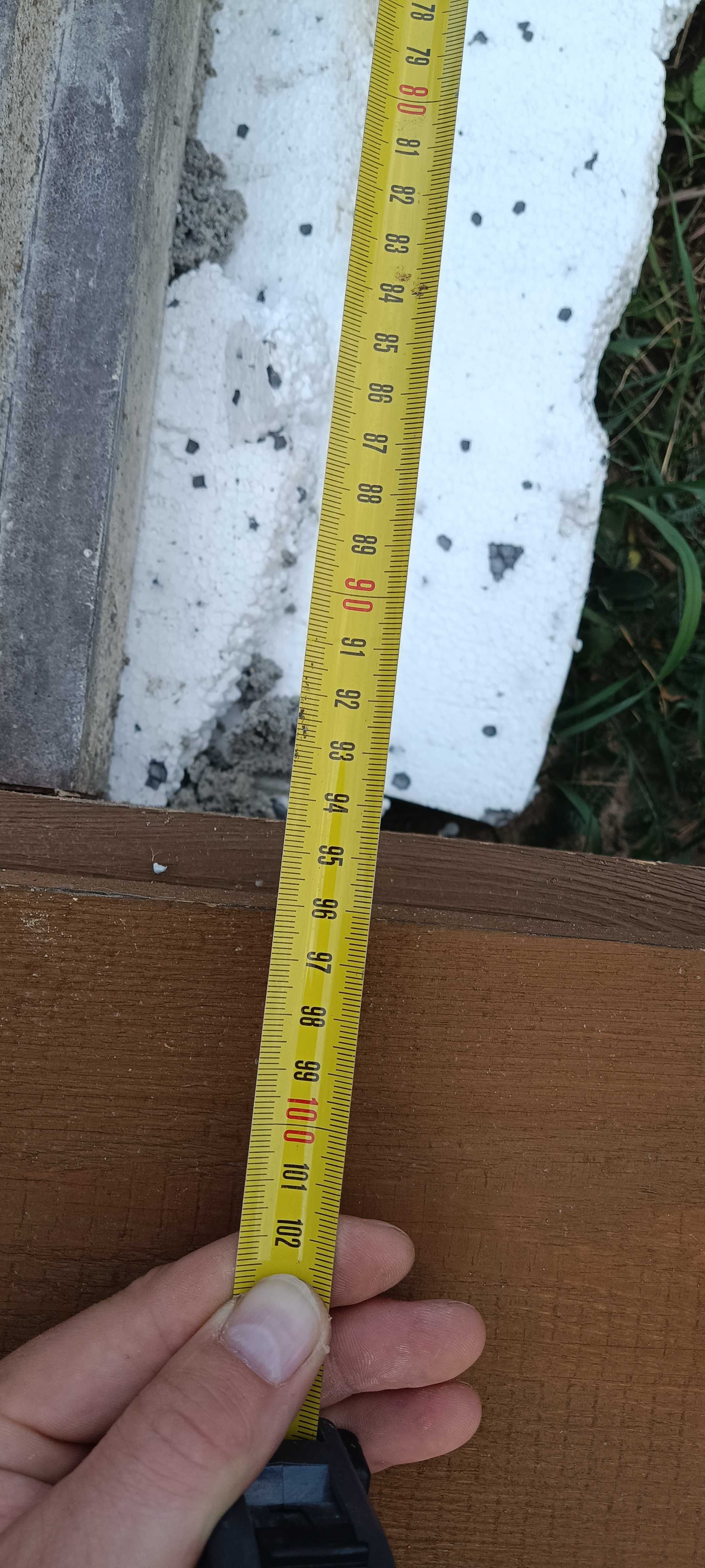 Drzwi wejściowe, budowlane, na budowę, tymczasowe (z futryną) - 160 cm