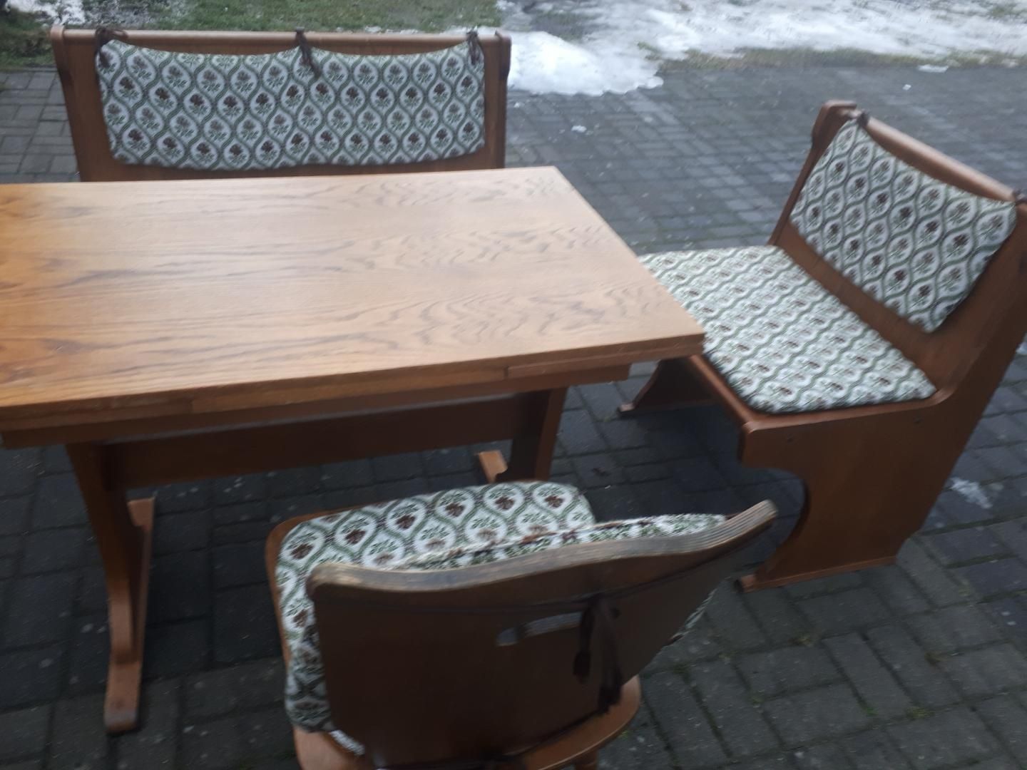 Ławki kuchenne  narożnik kuchenny z rozkładanym stołem