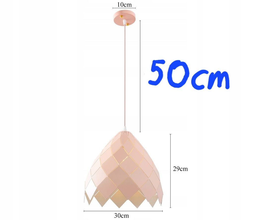 Lampa sufitowa (metalowa)