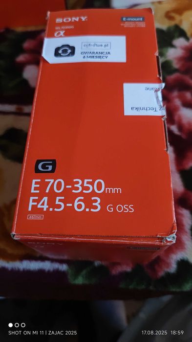 Sony A6700 w wersji body + 3 obiektywy używane