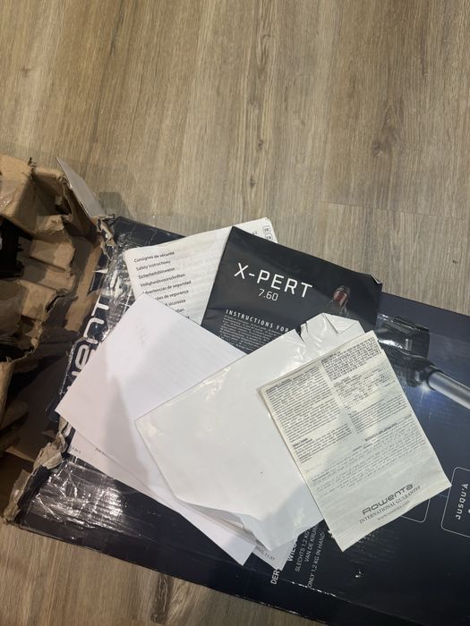 Aspirador novo com garantia rowenta