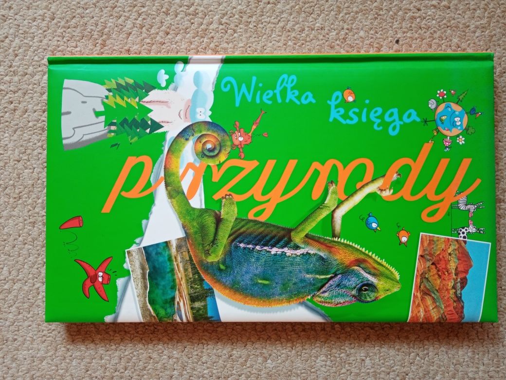 Wielka księga przyrody album dla dzieci nowa