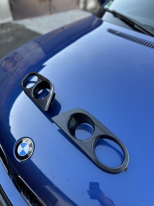 Bmw e46 решітки накладки на туманки кришки противотуманок туманки E46