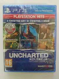 NOWA Uncharted: Kolekcja Nathana Drake'a PS4 folia Polska wersja