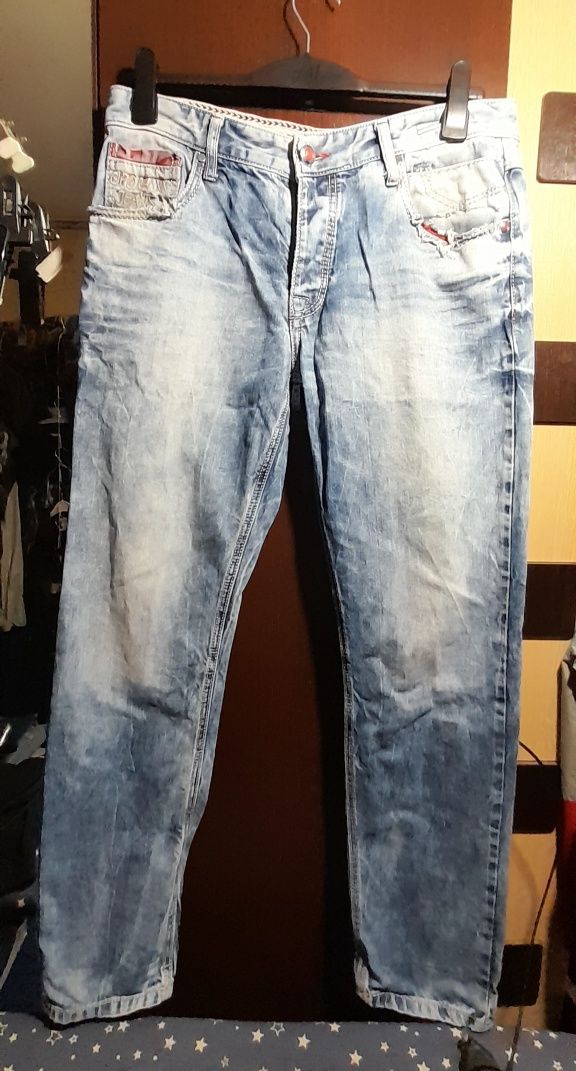 Мужские джинсы CIPO &BAXX W32. Шикардосные, Крутые мужские штаны
