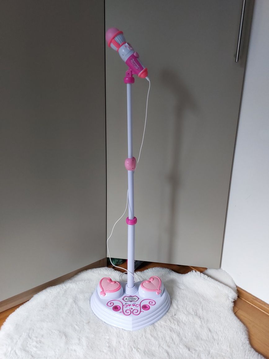 Mikrofon smyk Smiki Superstrar Microphone Karaoke zestaw dla dzieci