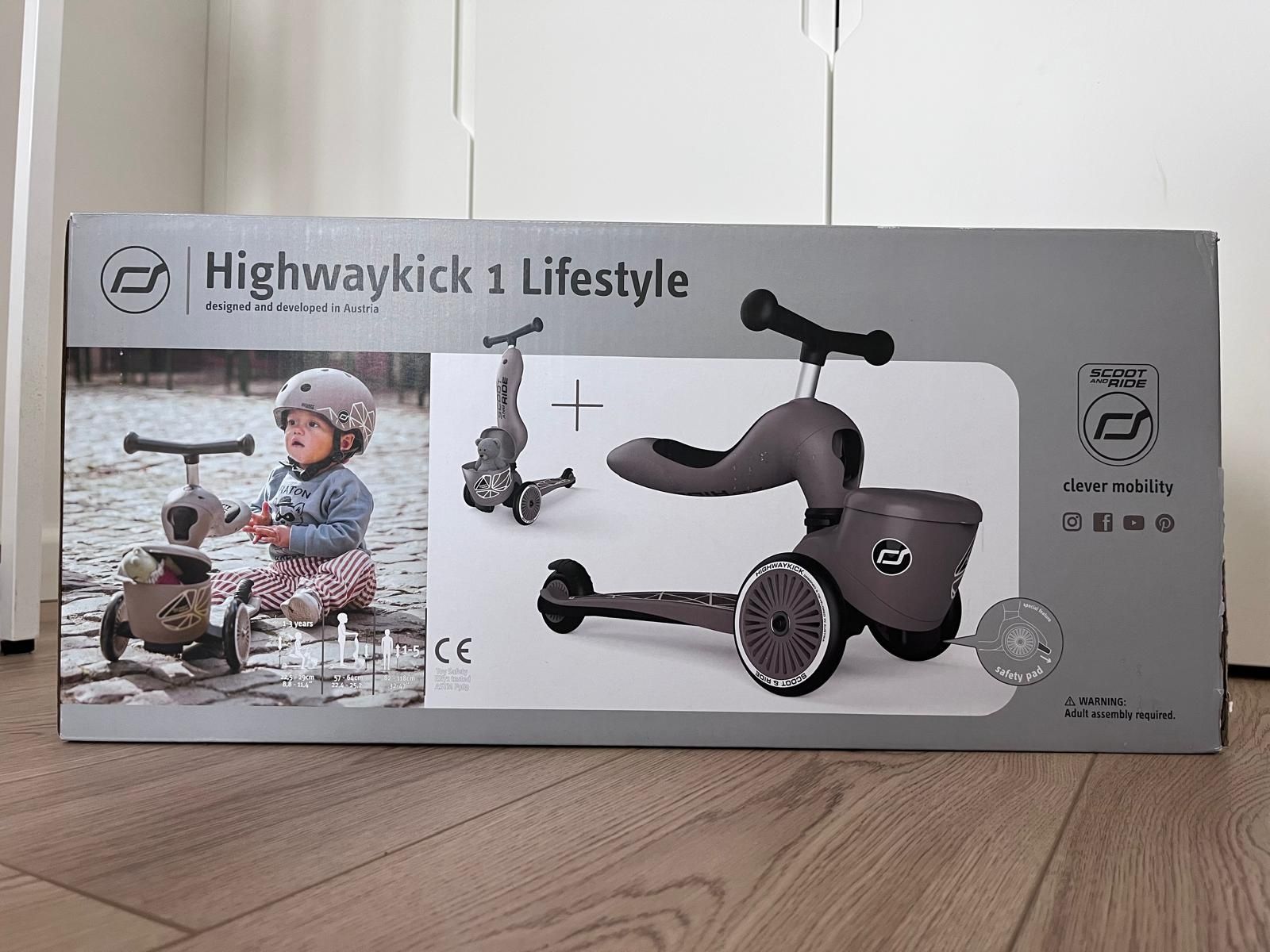 Zestaw: Scoot and Ride 2w1 + kask