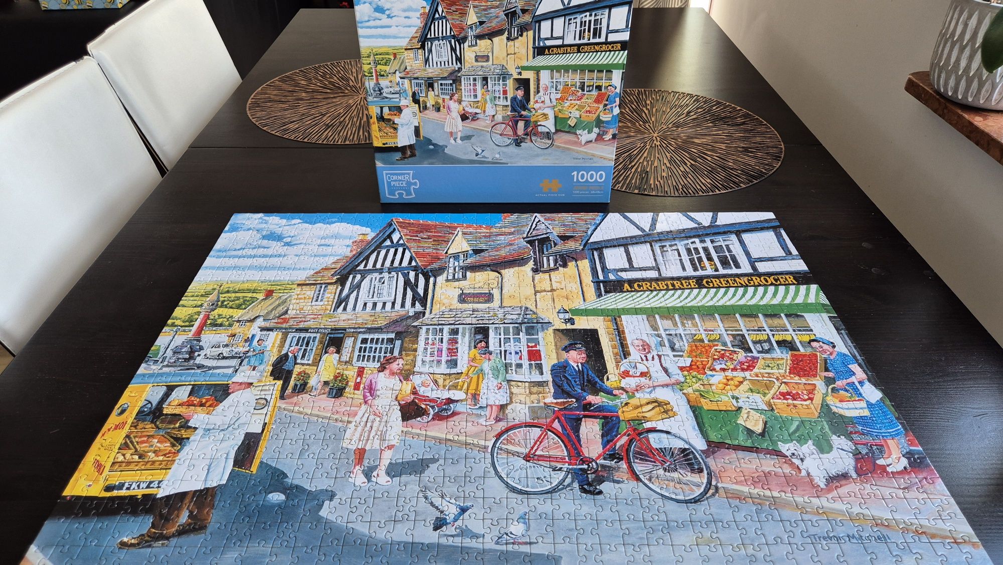 Puzzle 1000 elementów Gibsons Village Square
