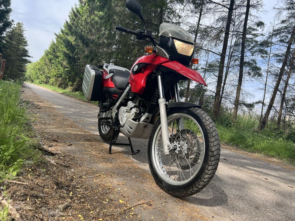 Bmw f 650 gs enduro turystyczny