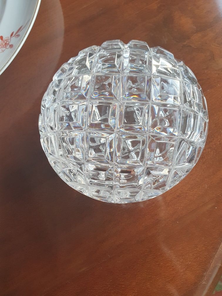 Caixa meio cristal, vintage