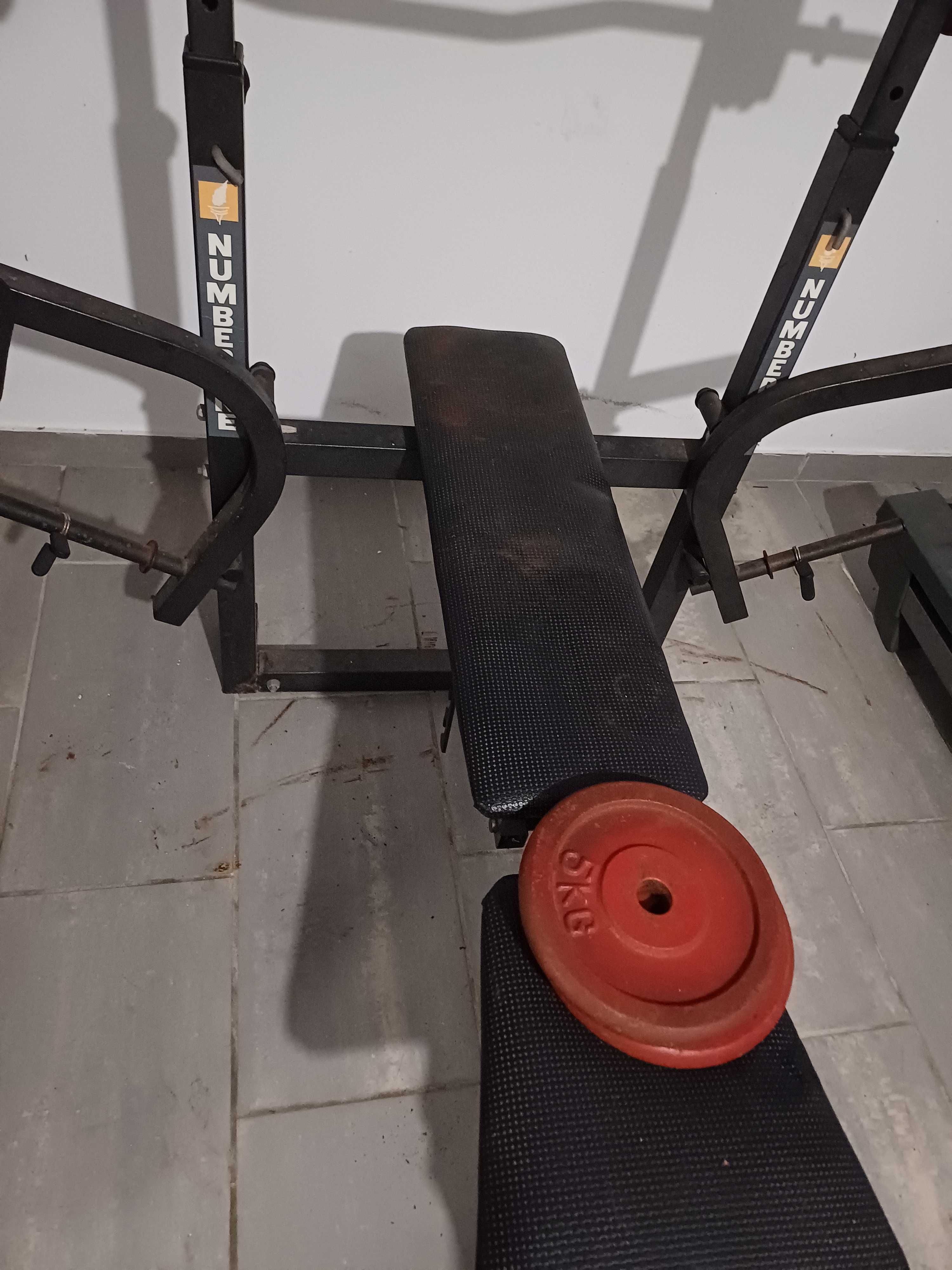 Passadeira elétrica DOMOYOS TC -7 e Banco de musculação