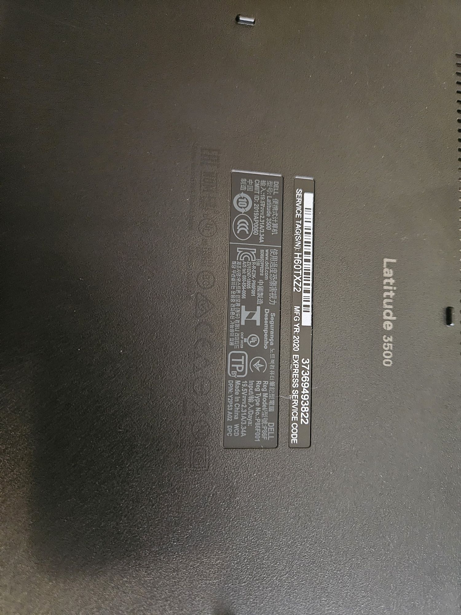 Dell 15.6" Intel core i5 8265U | 8gb ram ddr4 | FullHD | 1000gb, s.20