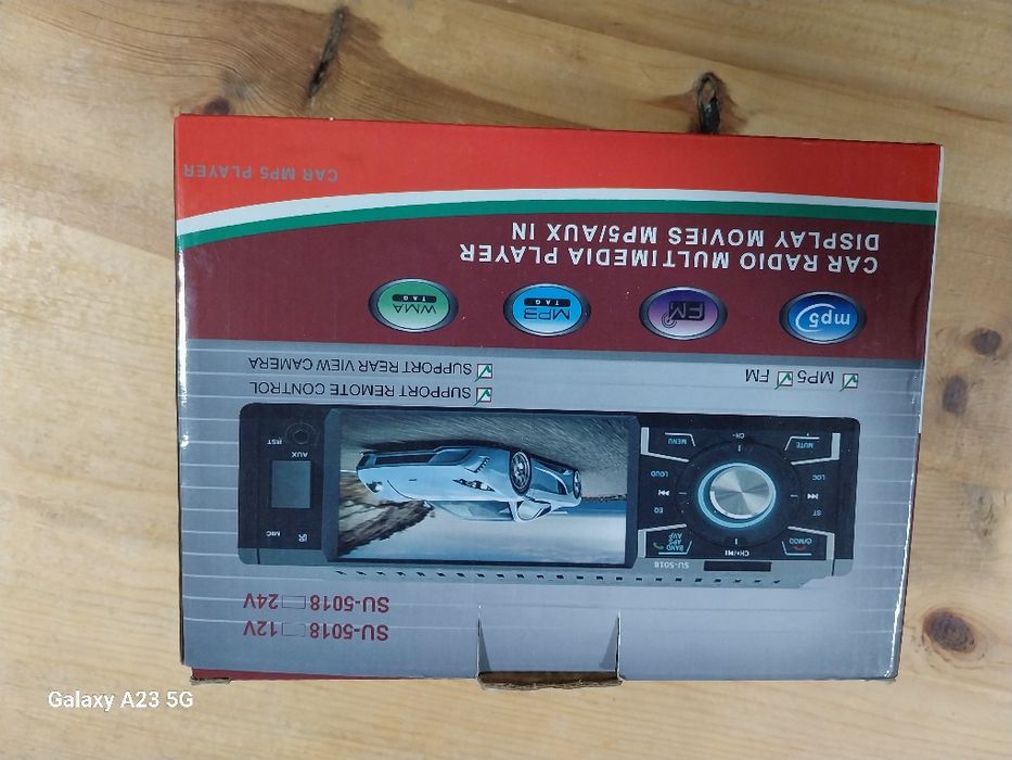 Radio de carro 4x60w