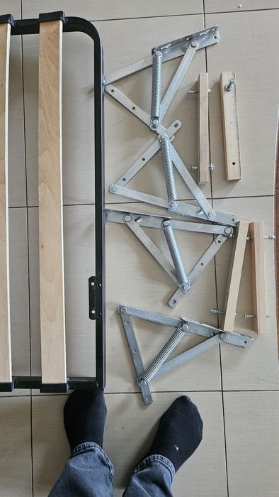 Stelaż 90x200 z mocowaniami