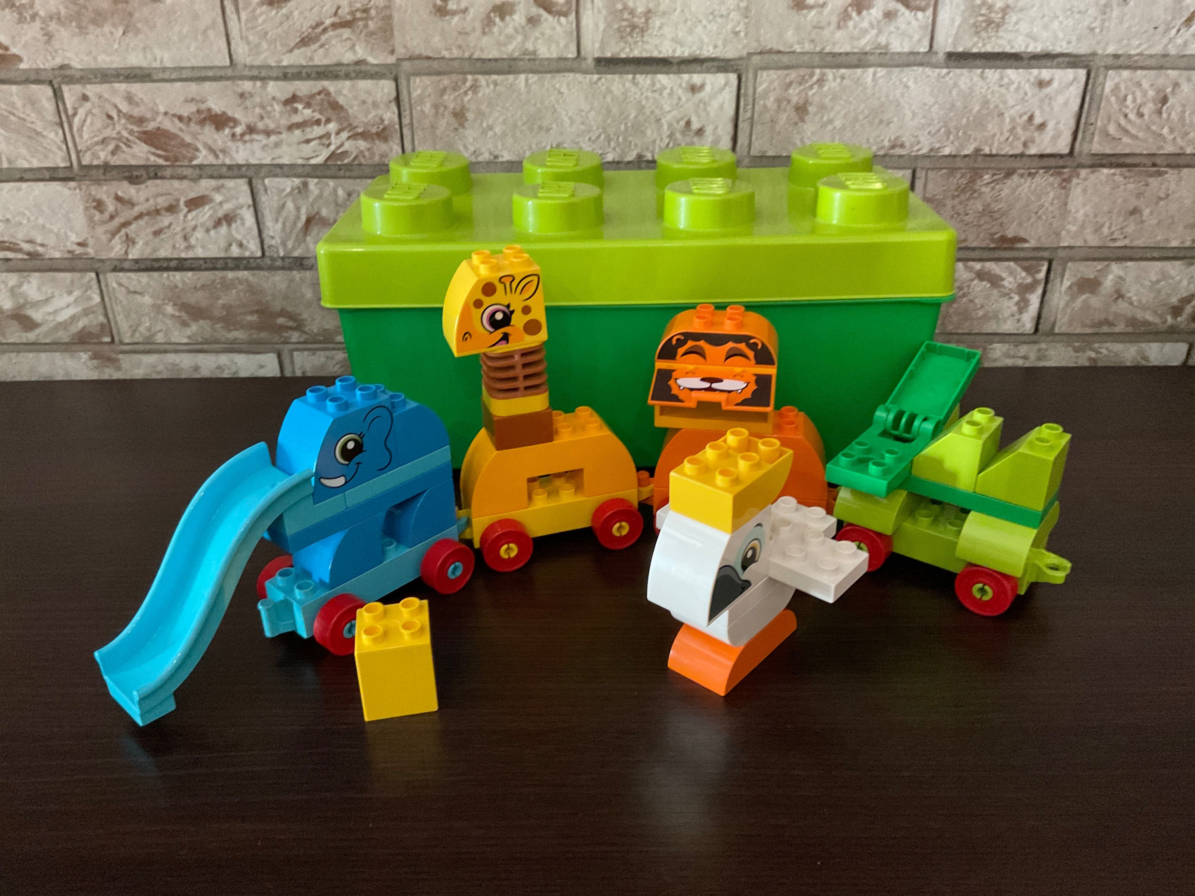 Lego duplo pociąg ze zwierzątkami 10863 + Gratis niespodzianka