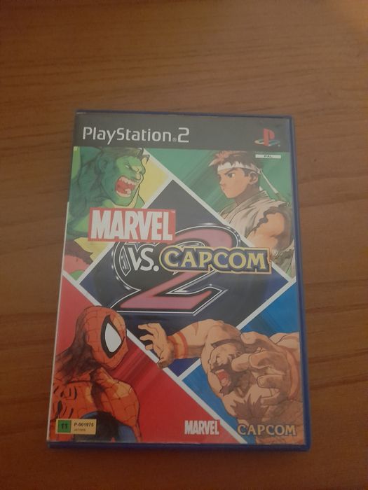 Marvel vs capcom 2 ps2 cib para colecionadores