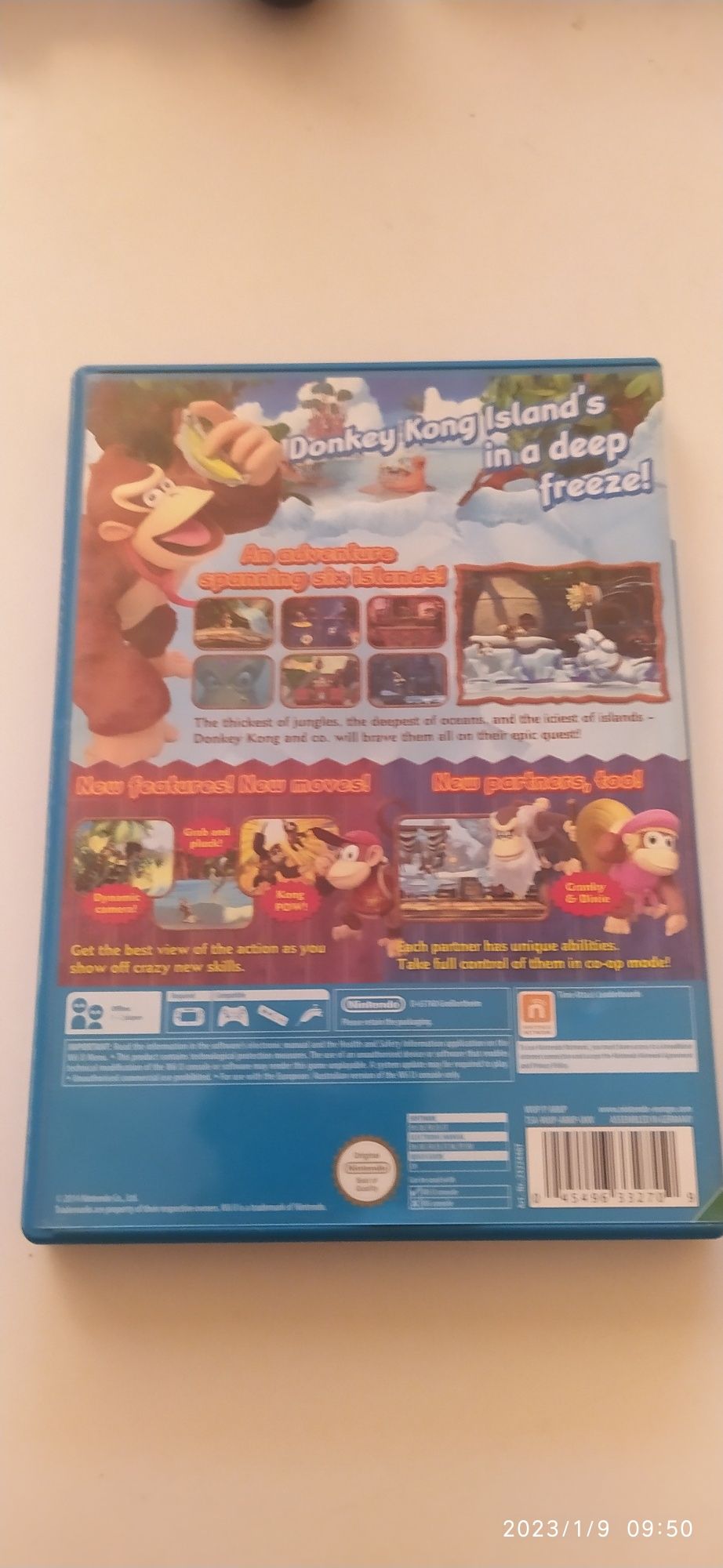 Donkey Kong Country Tropical Freeze Nintendo Wii U PAL UK Idealna
