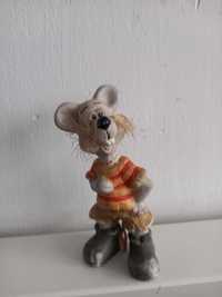 Figurka ceramiczna myszka vintage nowa