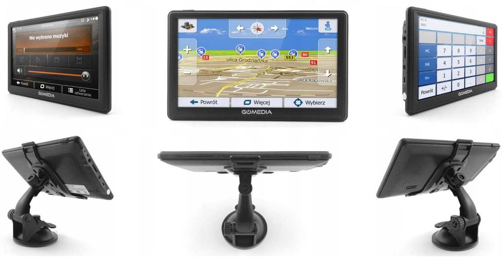 Nawigacja Samochodowa GPS 7 Mapy iGO Primo Europa Polska Bus 12V 24V