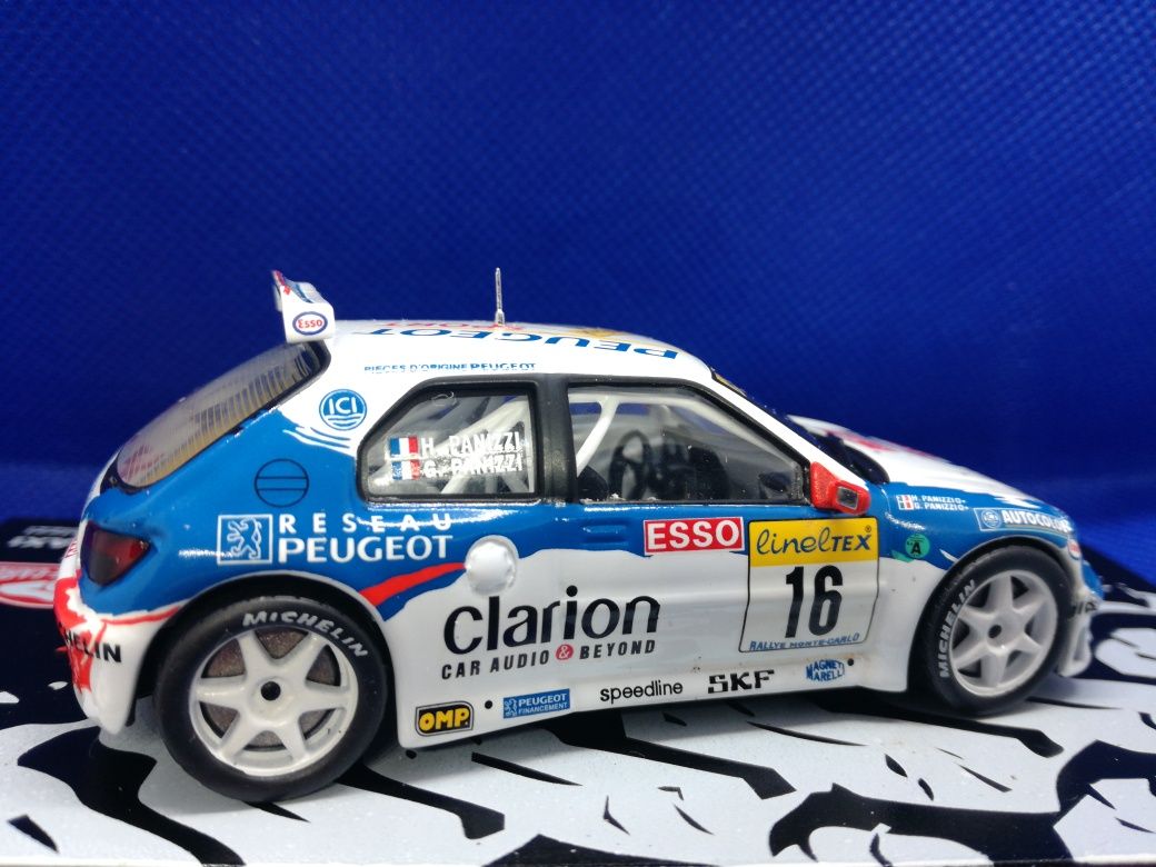 Miniatura 1/43 Peugeot 306 Maxi G Panizzi RMCarlo 1998