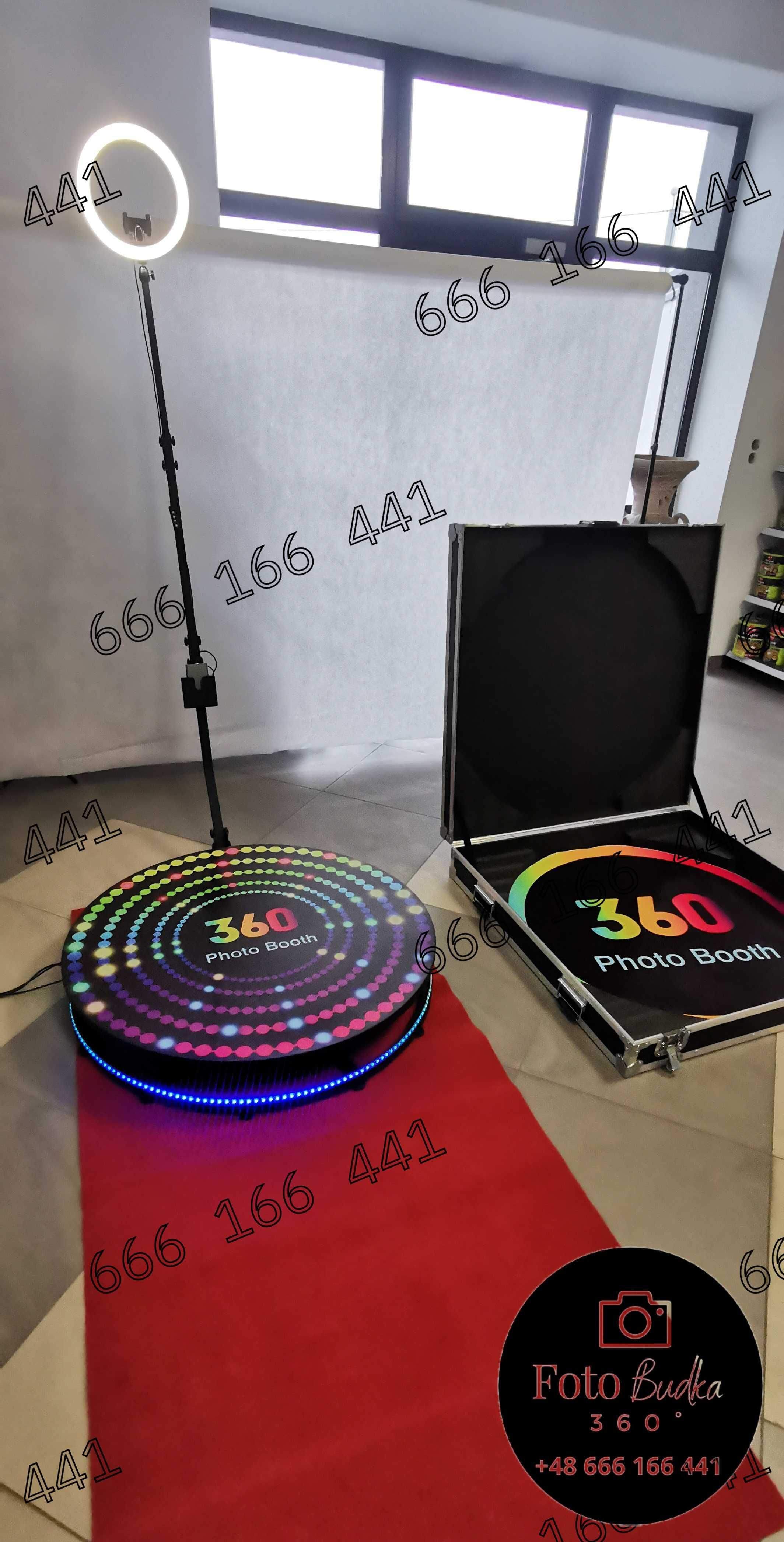 Fotobudka 360 80 i 100 cm, Najnowszy Model 360 V3 Pro Max Ultra
