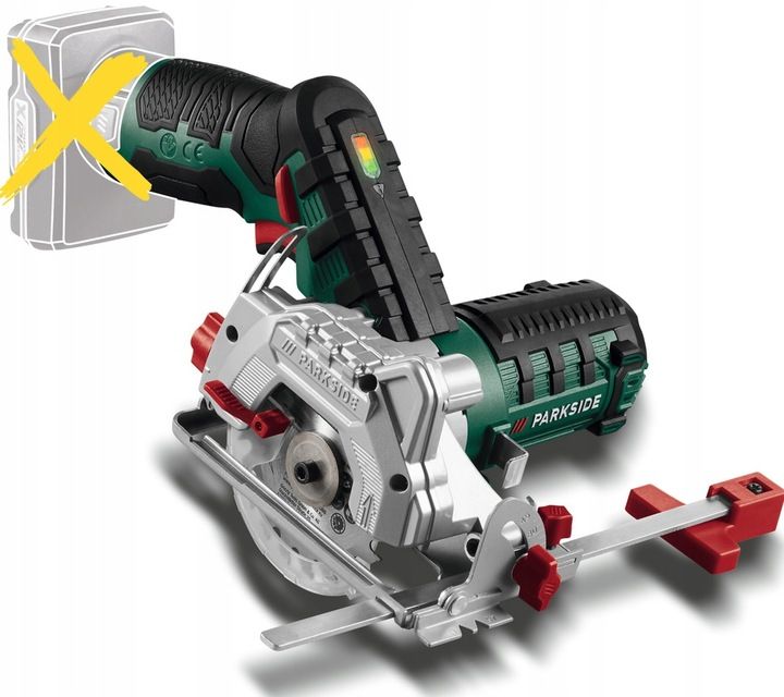 Akumulatorowa Piła Tarczowa Ręczna Parkside Phksa 12 B3