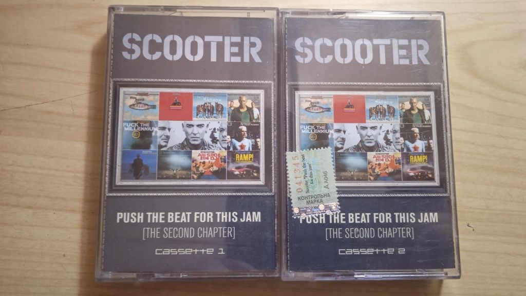 Scooter – Push The Beat For This Jam (The Second Chapter)(кассеты)