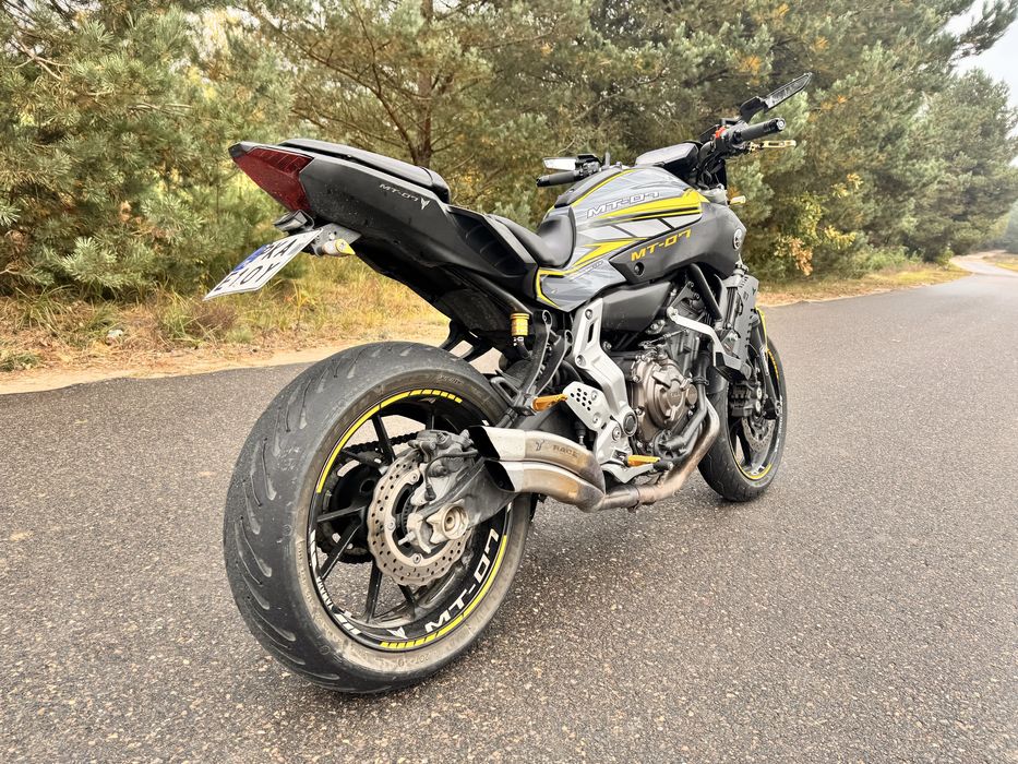 Yamaha mt 07 2015 ABS kat. A2 20tys. Przebiegu, idelany stan