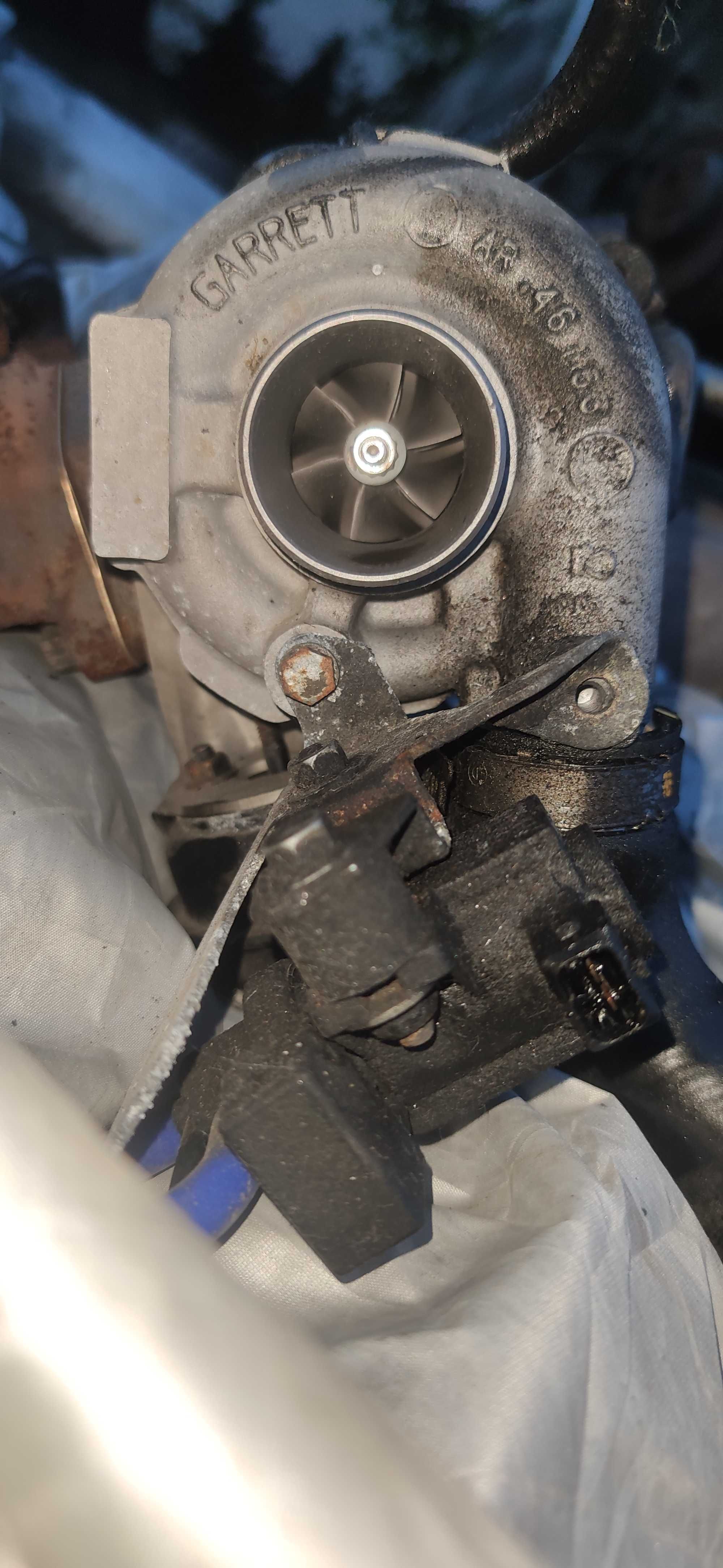 BMW E39 turbo katalizator kolektor wydechowy 2.0D