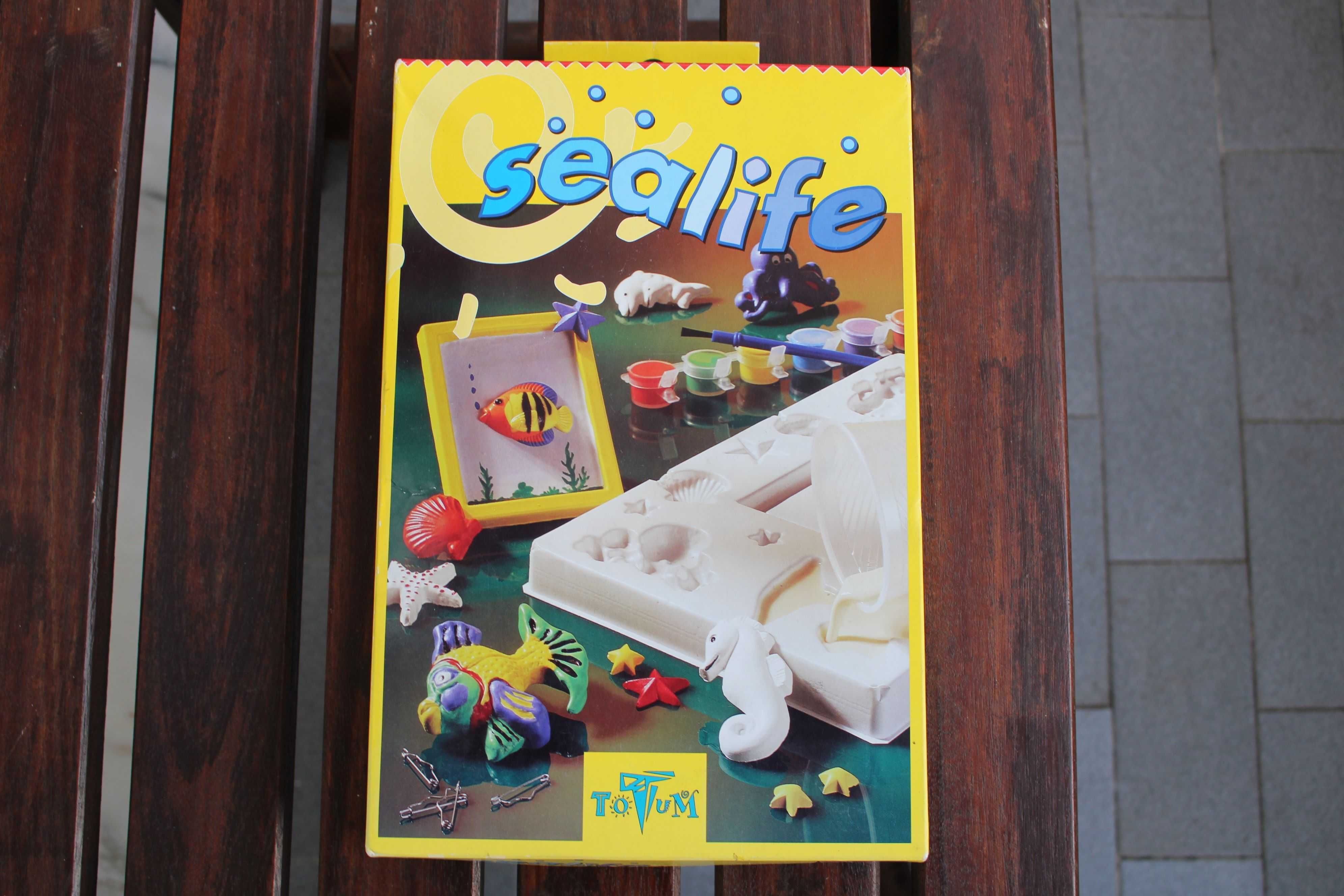 Sealife Totum  Kit Criação e Pintura Figuras Marinhas em Gesso