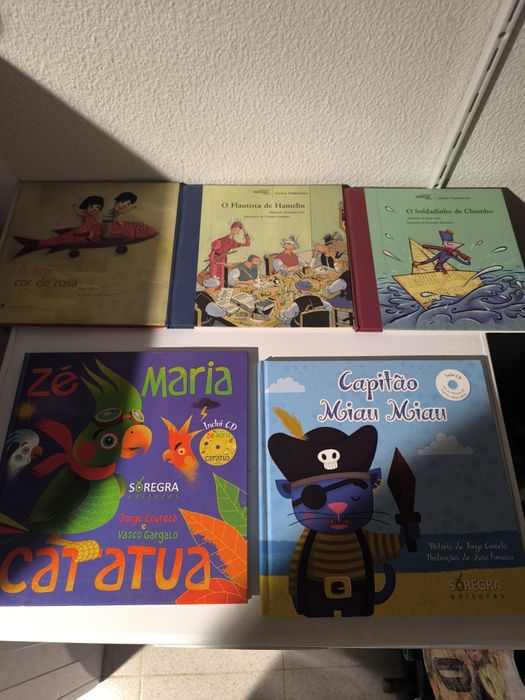 Varios livras como novos