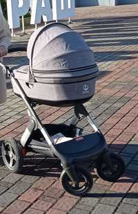 Каляска stokke trailz 2в1.  Зимовий комплект в подарунок.