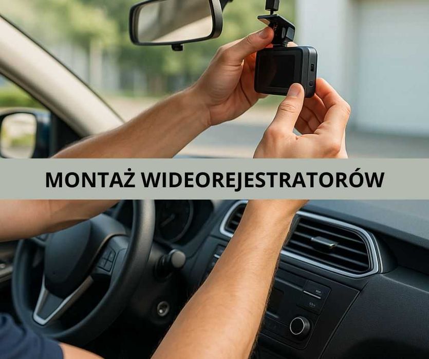 Montaż wideorejestratora Kamera samochodowa Dobór wideorejestrator