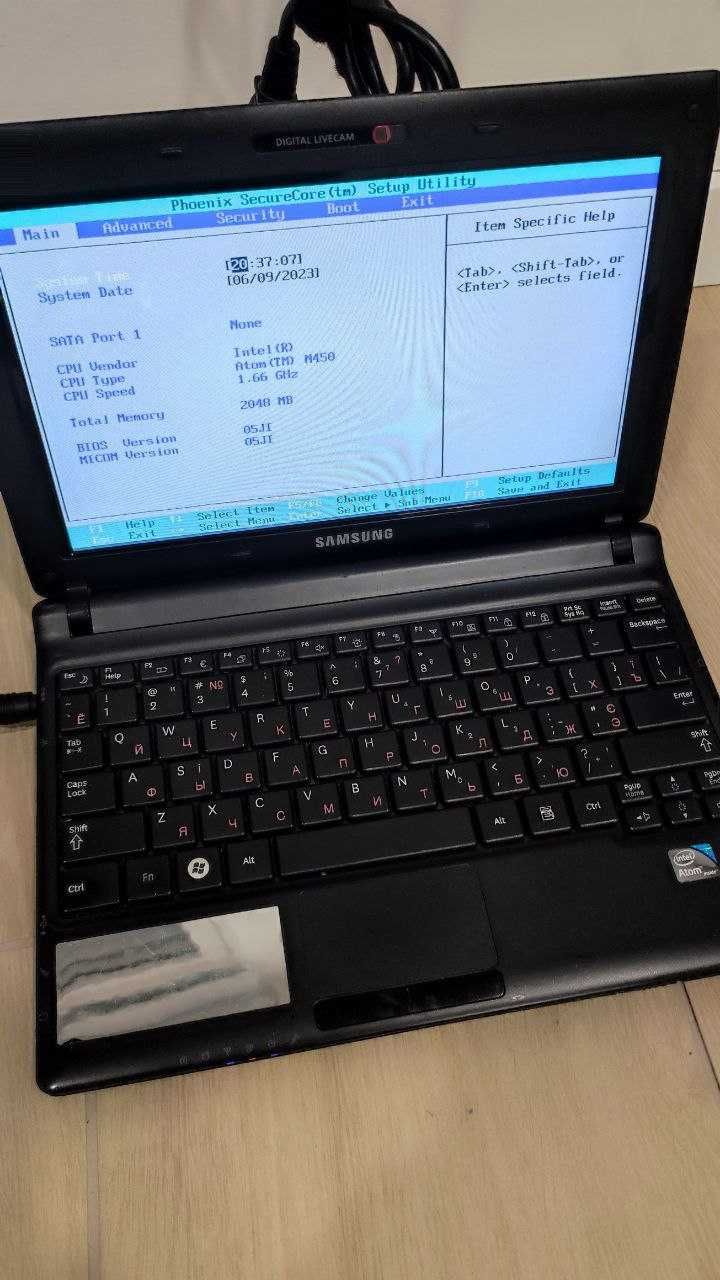 Computador netbook Samsung N150