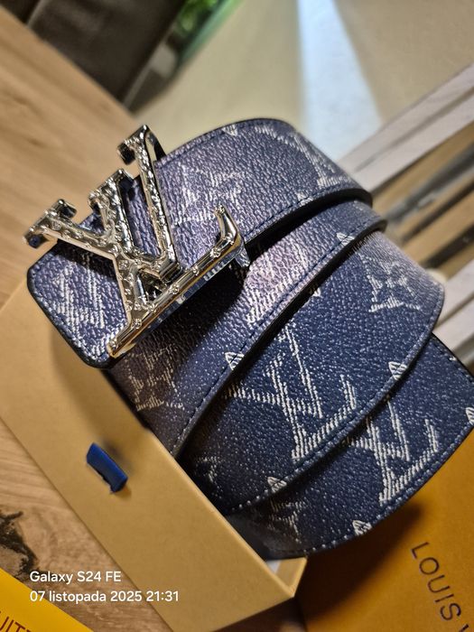 Pasek skórzany Louis Vuitton dł 120 cm