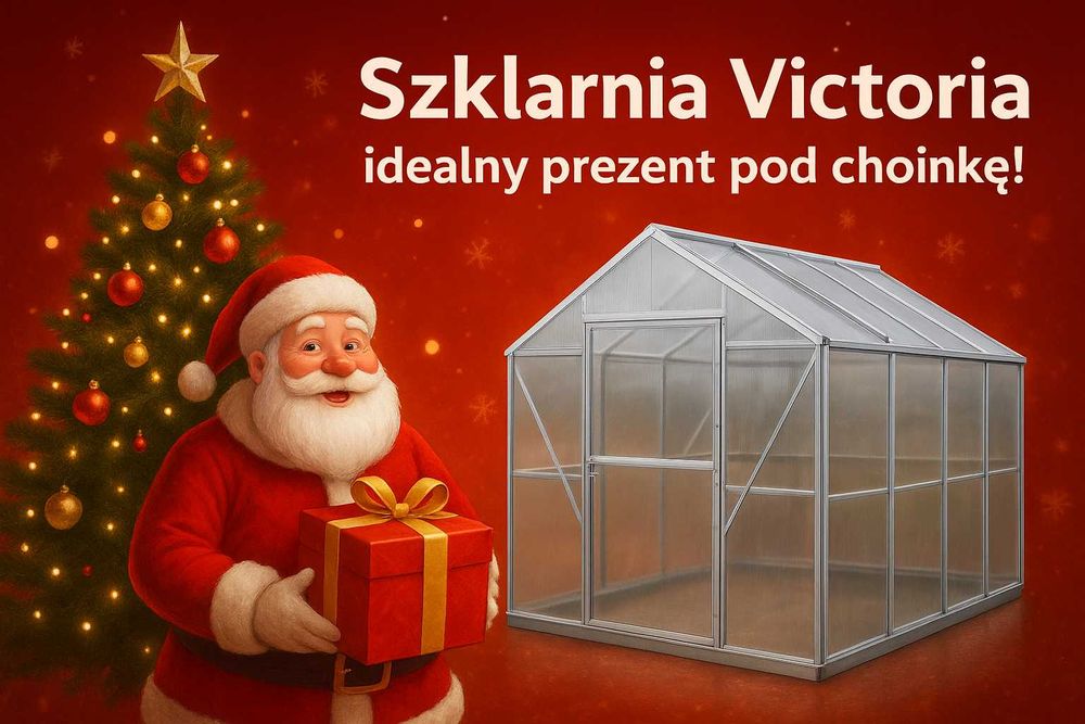 Szklarnia profil 40x40mm 3x4m model Victoria waga 145kg! WeisA Mocna!